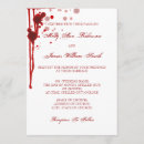 Search for vampire wedding invitations Red