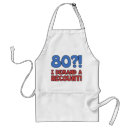 Search for 80th birthday aprons Funny