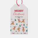 Search for cute christmas gift tags Reindeer