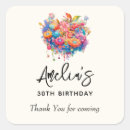 Search for orange birthday stickers Boho
