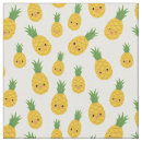 Search for cute pineapple fabric Kawaii