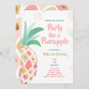 Search for party like a pineapple invitations For kids