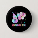 Search for eighth birthday badges Cute