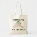 Search for global warming tote bags Environmental