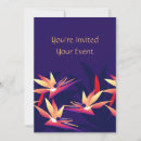 Search for paradise invitations Flower