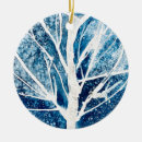 Search for birch trees christmas tree decorations Snow