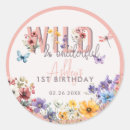 Search for onederful stickers Girl 1st birthday