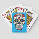 Search for mexican sugar skull playing cards Floral
