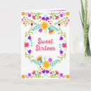 Search for fiesta sweet 16 invitations Flowers
