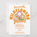 Search for 70s flowers invitations Flower power party