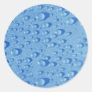 Search for water drops stickers Blue