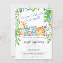 Search for twin baby boy shower invitations Safari