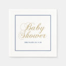 Search for baby boy shower napkins Navy