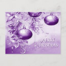 Search for purple ornaments postcards Elegant
