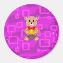Search for bear pink magnets Cute