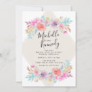 Search for pink purple sage green wedding invitations Purple floral boho autumn
