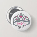 Search for birthday princess badges Pink