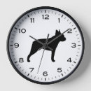 Search for boston terrier clocks Dog