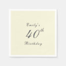 Search for paper napkins Typography