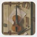 Search for music is life stickers Violin