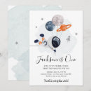Search for boy astronaut invitations Planets and stars