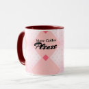Search for background pattern mugs Red