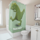 Search for dinosaurs shower curtains Tyrannosaurus