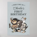 Search for where the wild things are posters Baby's first birthday