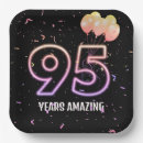 Search for 95th birthday plates Party