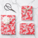 Search for red camo wrapping paper Trendy