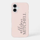 Search for girlish iphone cases Script calligraphy