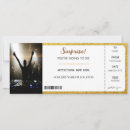 Search for certificate birthday invitations Fake concert ticket