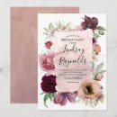 Search for burgundy mauve pink invitations Floral