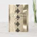 Search for art deco birthday cards Gold