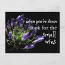 Search for positive words postcards Encouraging