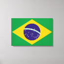 Search for brasil canvas prints Flag