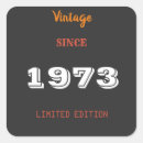 Search for made in 1973 stickers Vintage