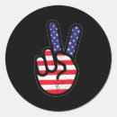 Search for american flag peace sign stickers Patriotic