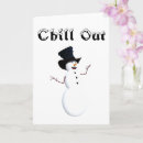 Search for chill out cards Snowman