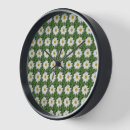 Search for green daisy art White