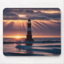 Search for ocean lighthouse mouse mats Sunset