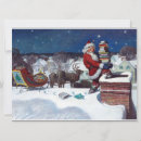 Search for santa sleigh reindeer cards Rooftop