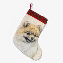 Search for pomeranian christmas stockings Dog