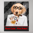 Search for dogs playing poker art Gamble