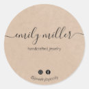 Search for for handmade items labels Elegant