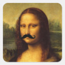 Search for mona lisa stickers Humour