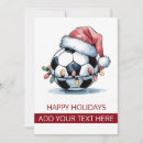 Search for soccer balls christmas cards Festive