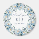 Search for thank you wedding magnets Blue