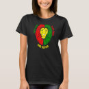 Search for rasta lion tshirts Red