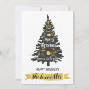 Search for black christmas cards Merry